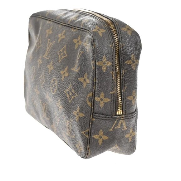 LOUIS VUITTON Trousse Toilette 23 Clutch Hand Bag Monogram Brown M47524 30YH342 - Picture 2 of 16